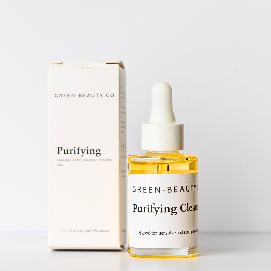 Vegan Ayurvedic Purifying Oil Cleanser (Pitta) by Green-Beauty Co
