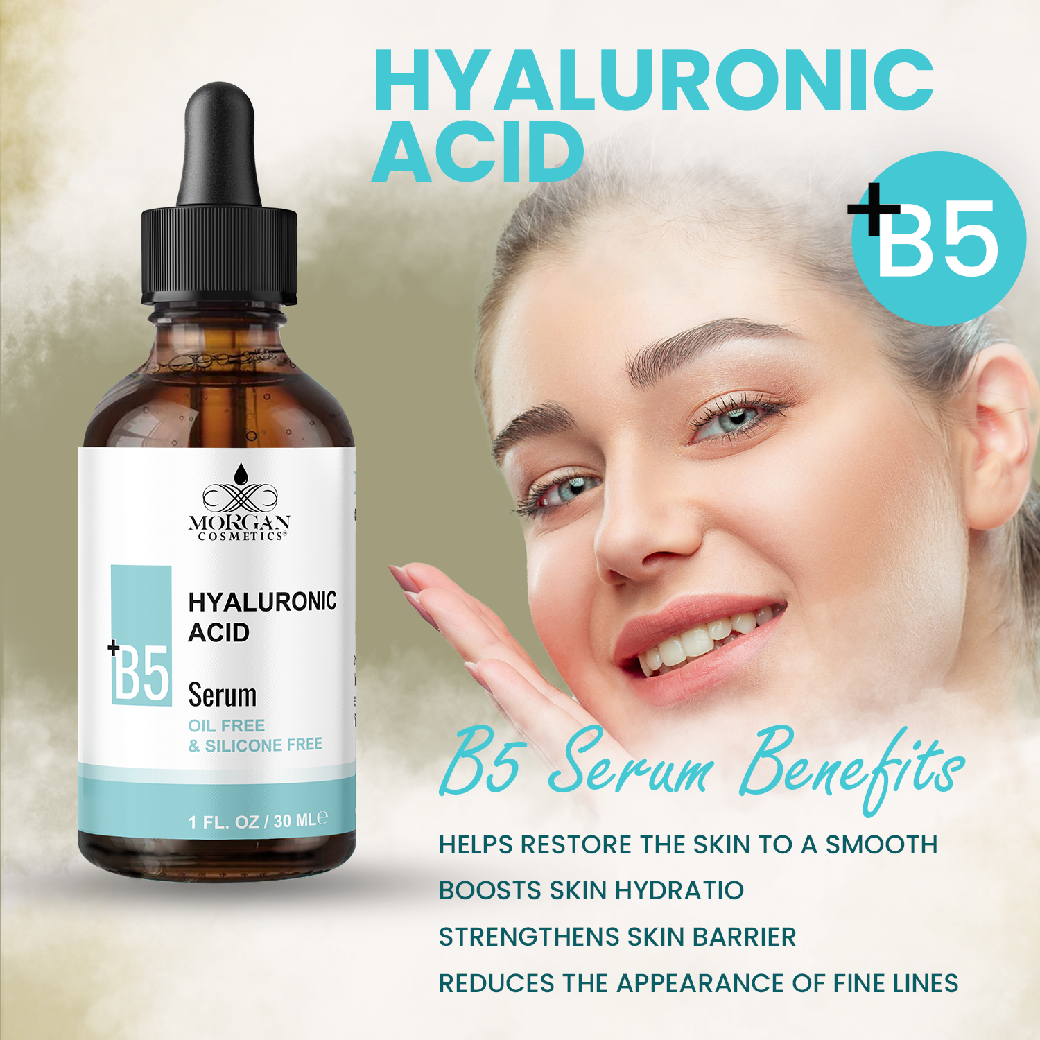 Hyaluronic Acid with B5 Serum