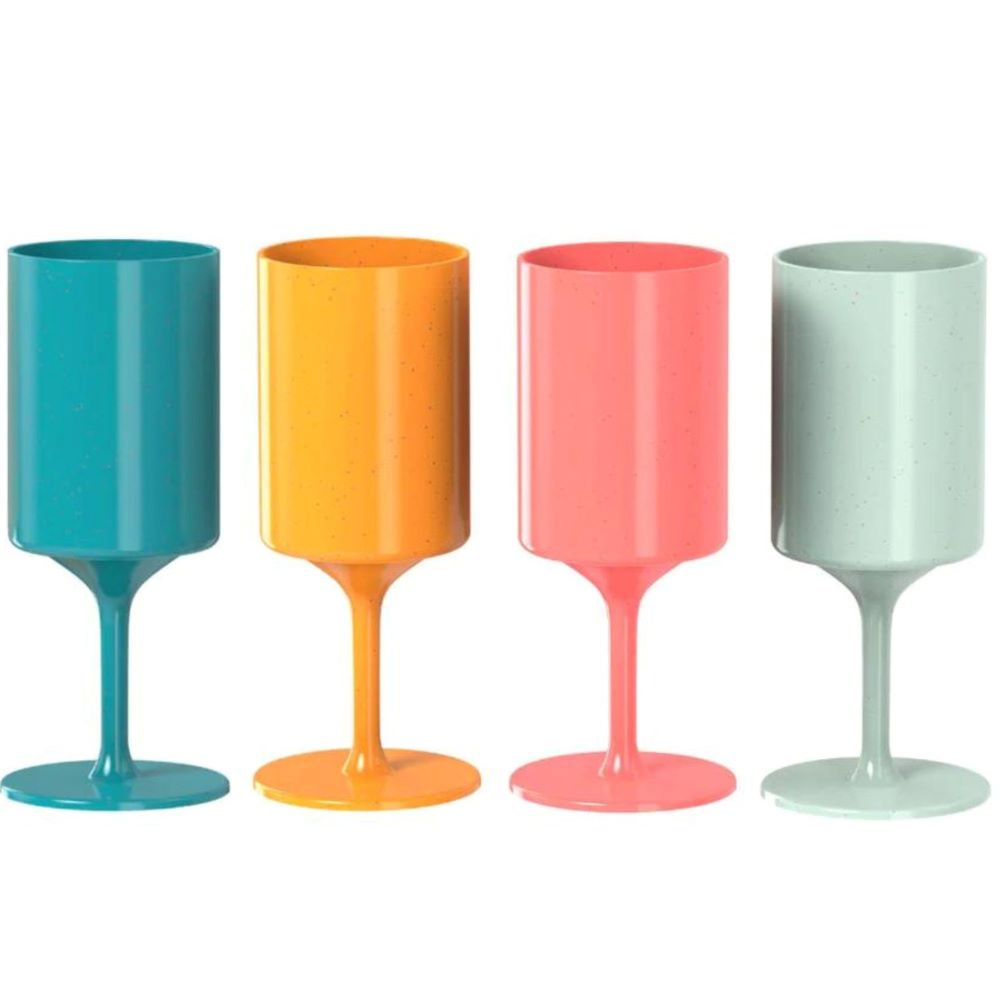 Eco Party Cup, 4 Piece, Outdoor Wine Glass