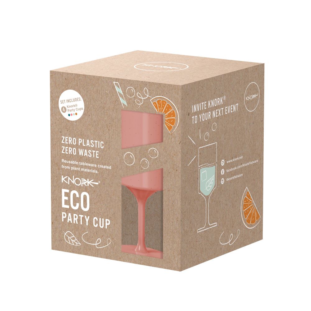 Eco Party Cup, 4 Piece, Outdoor Wine Glass