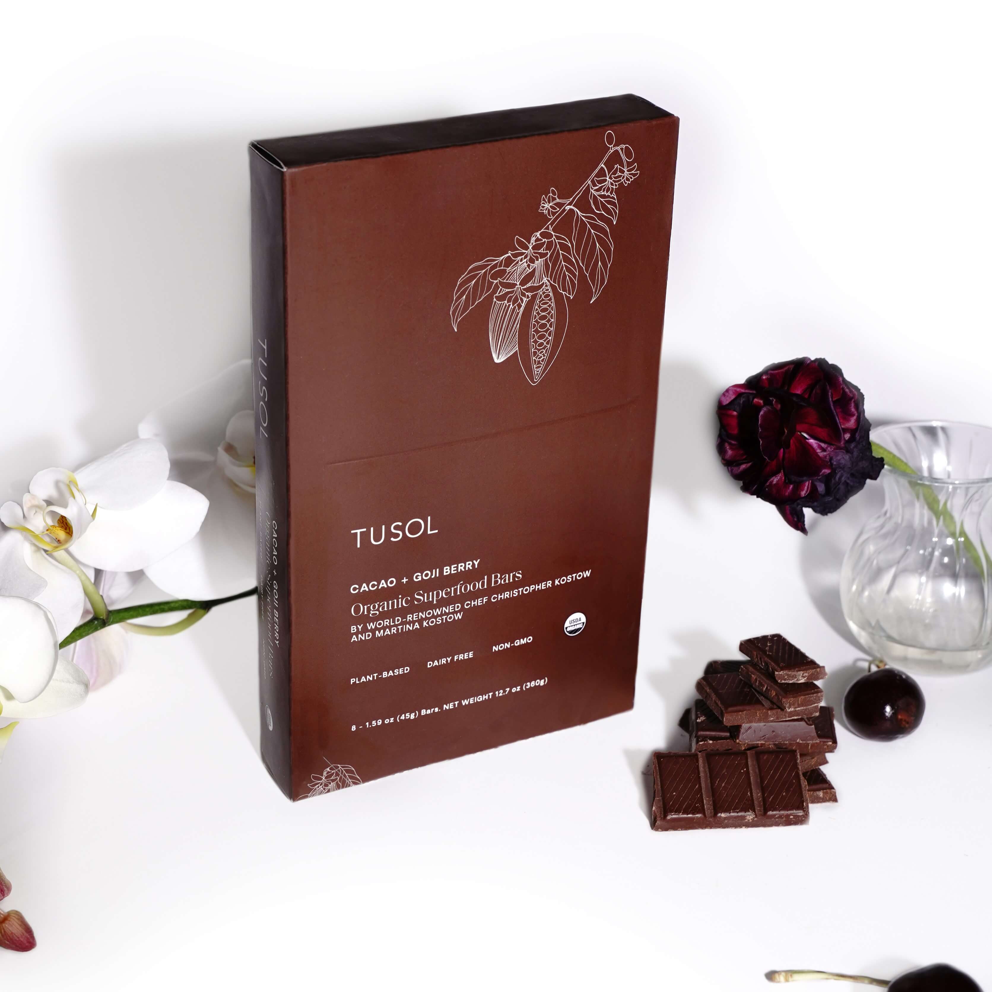 Cacao + Goji Berry Protein Bar (8 Pk)