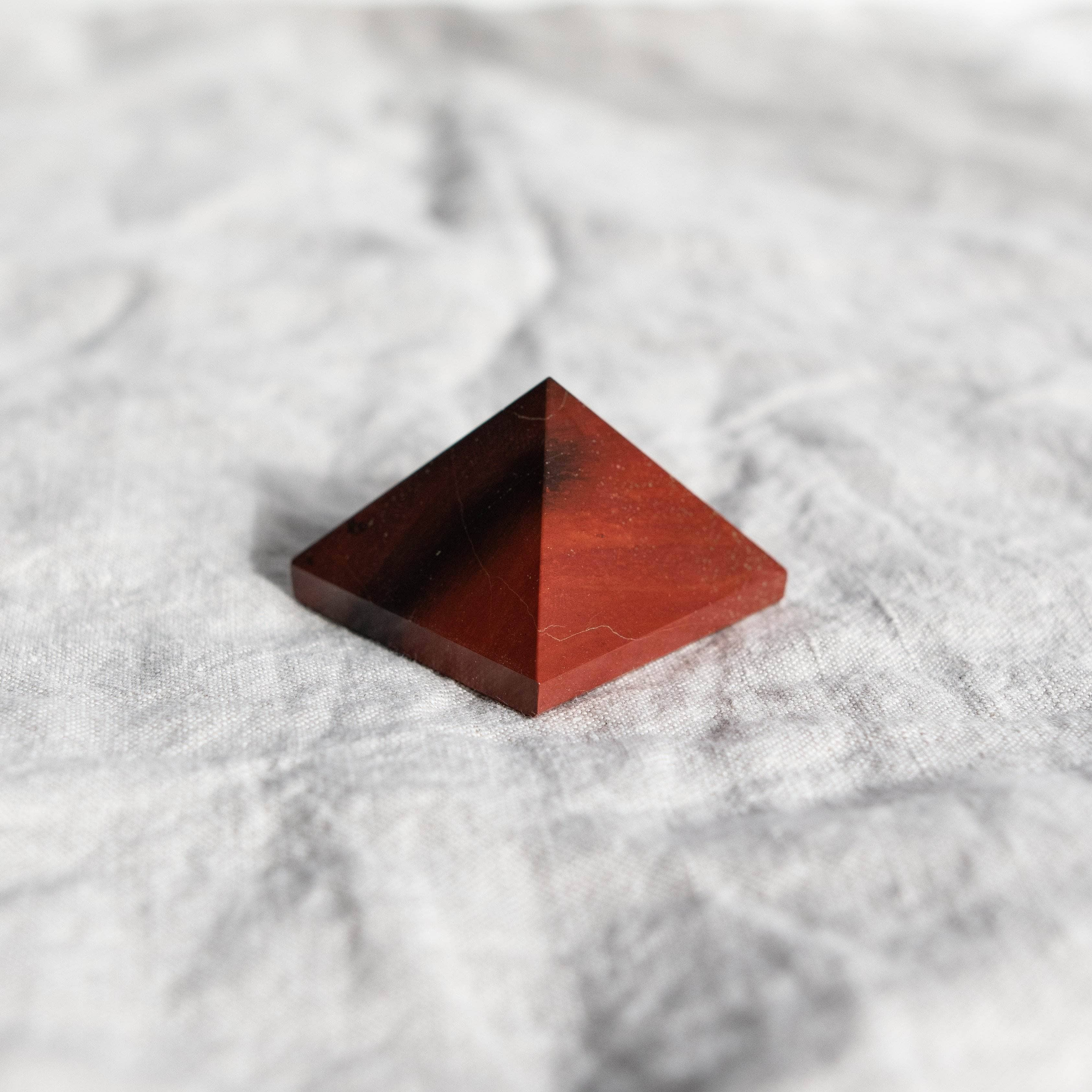 Red Jasper Pyramid