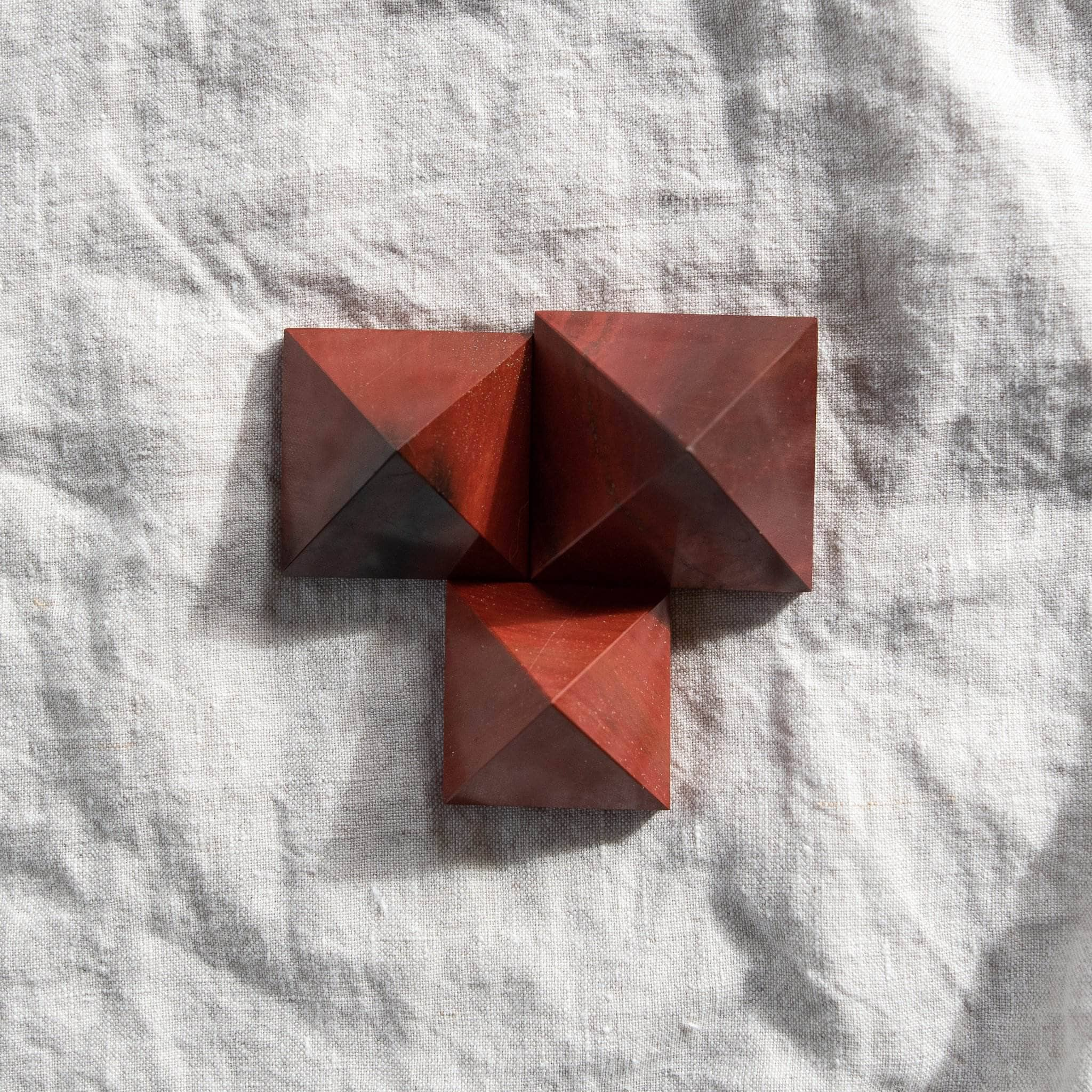 Red Jasper Pyramid