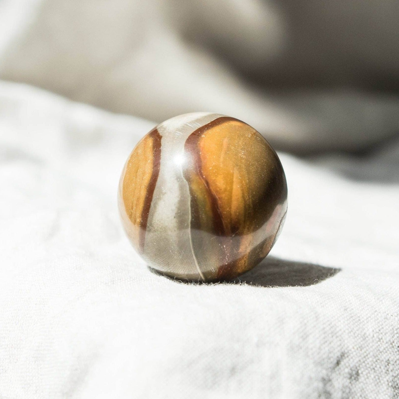 Polychrome (Desert Magic) Jasper Sphere with Tripod