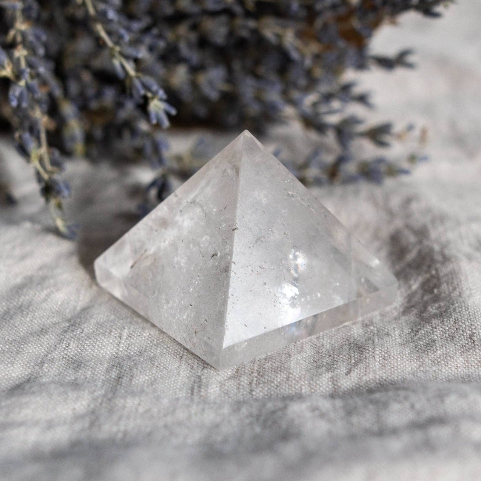 Crystal Quartz Pyramid