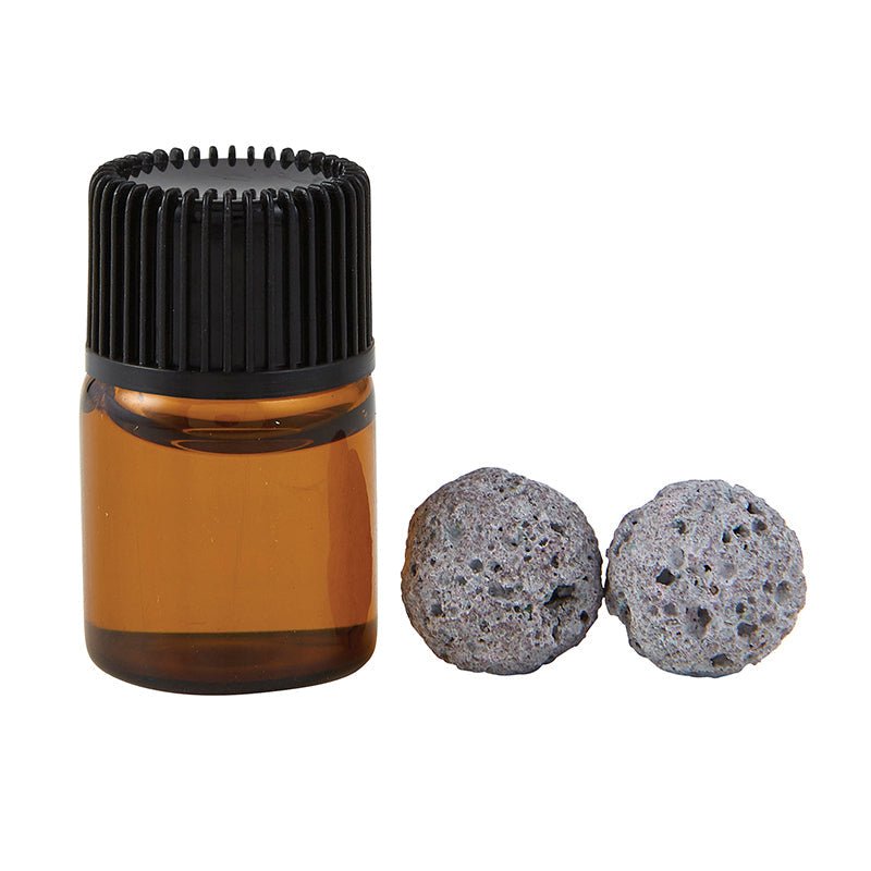 Essential Oil Diffuser Pen in Lavender | Includes 1 ml of Essential Oil and 2 Lava Beads | Refillable