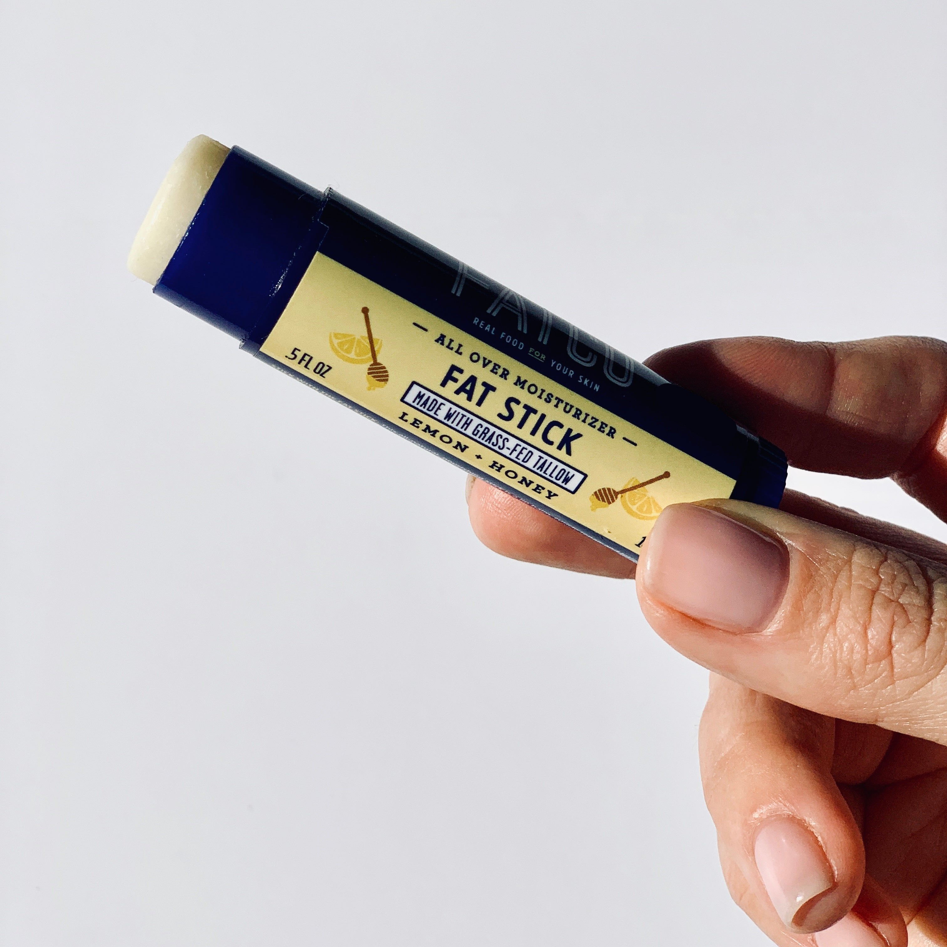 Fat Stick, Lemon + Honey, 0.5 Oz