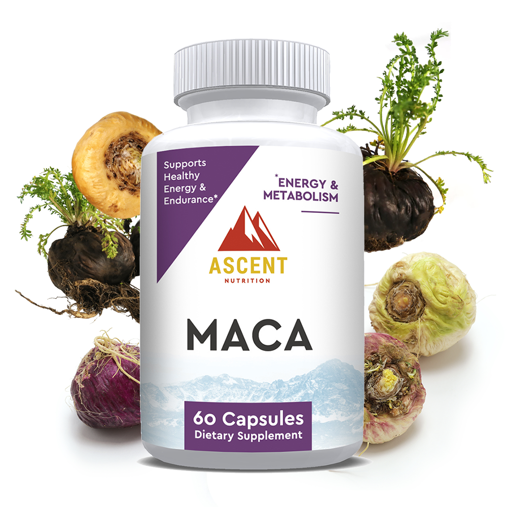 Organic Maca Root, 60 Capsules, 1500 mg each