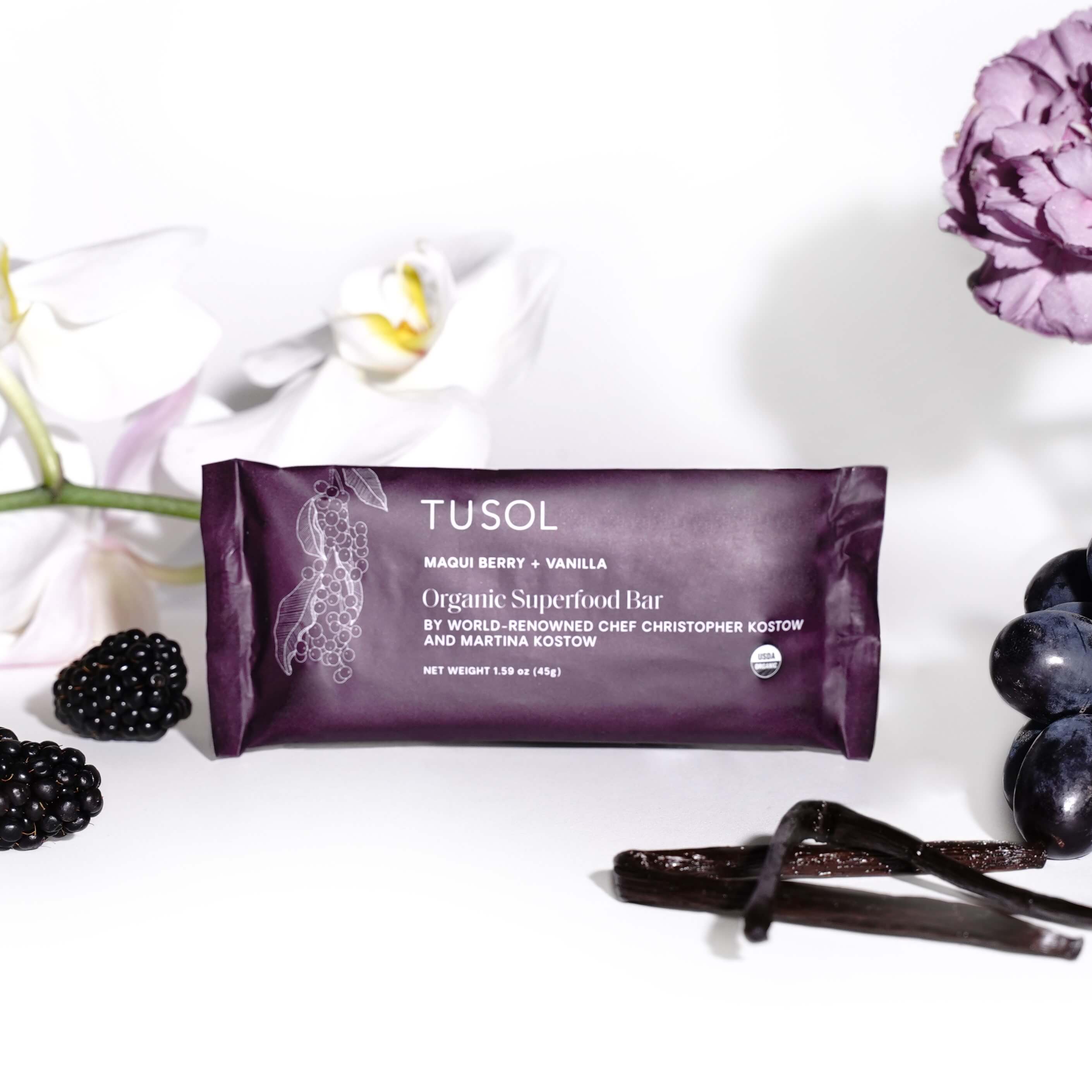 Maqui Berry + Vanilla Protein Bar (8 Pk)