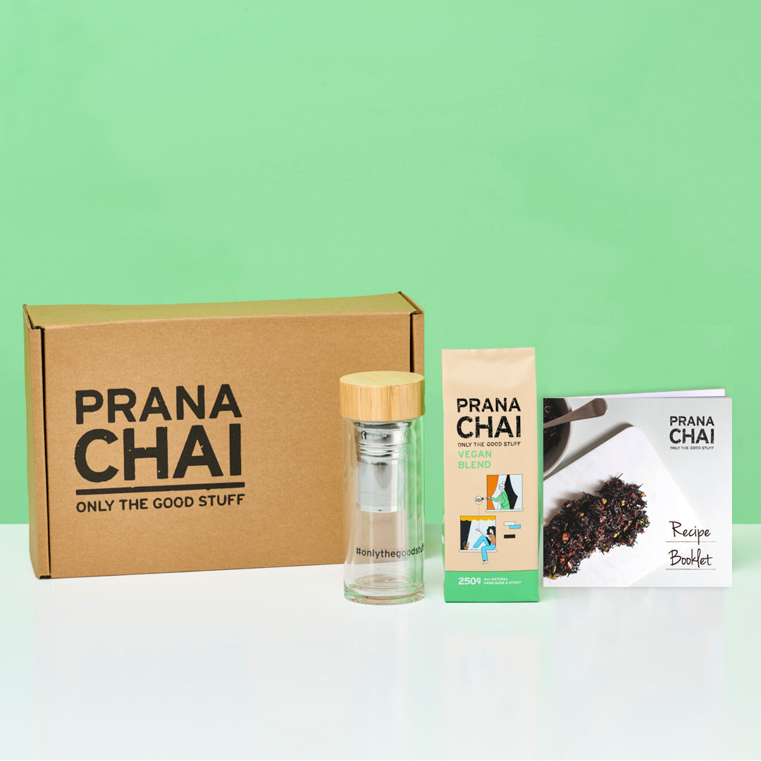 Prana Chai Vegan Agave Blend Cold Brew Kit