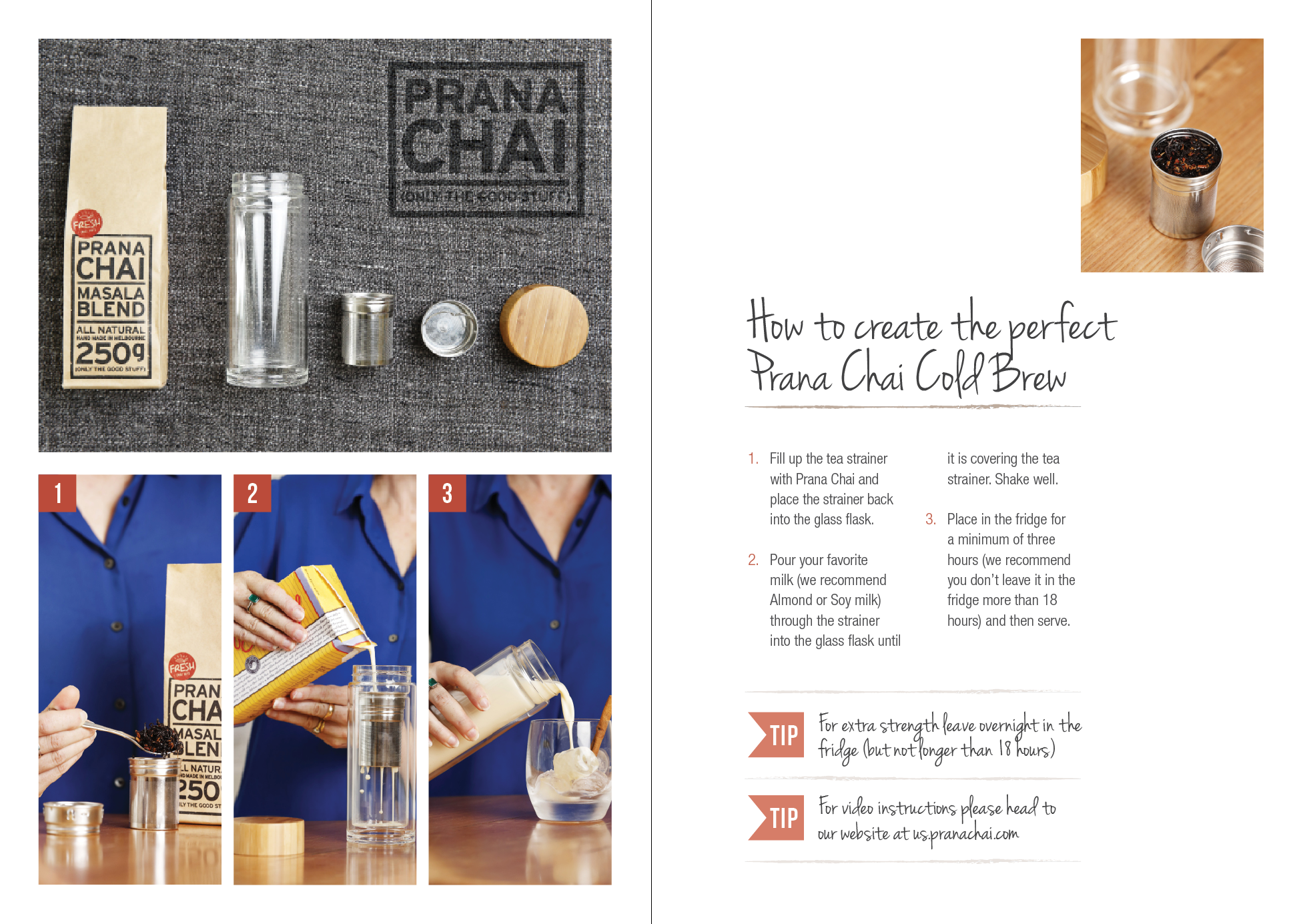 Prana Chai Cold Brew Flask