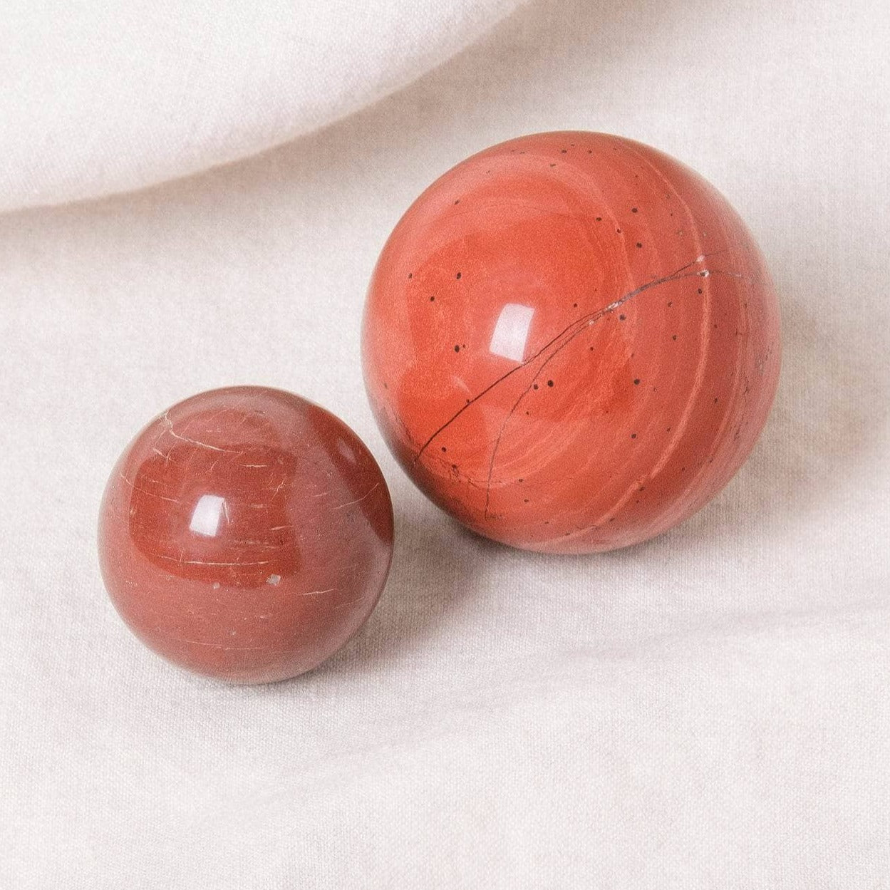 Red Jasper Sphere with Tripod