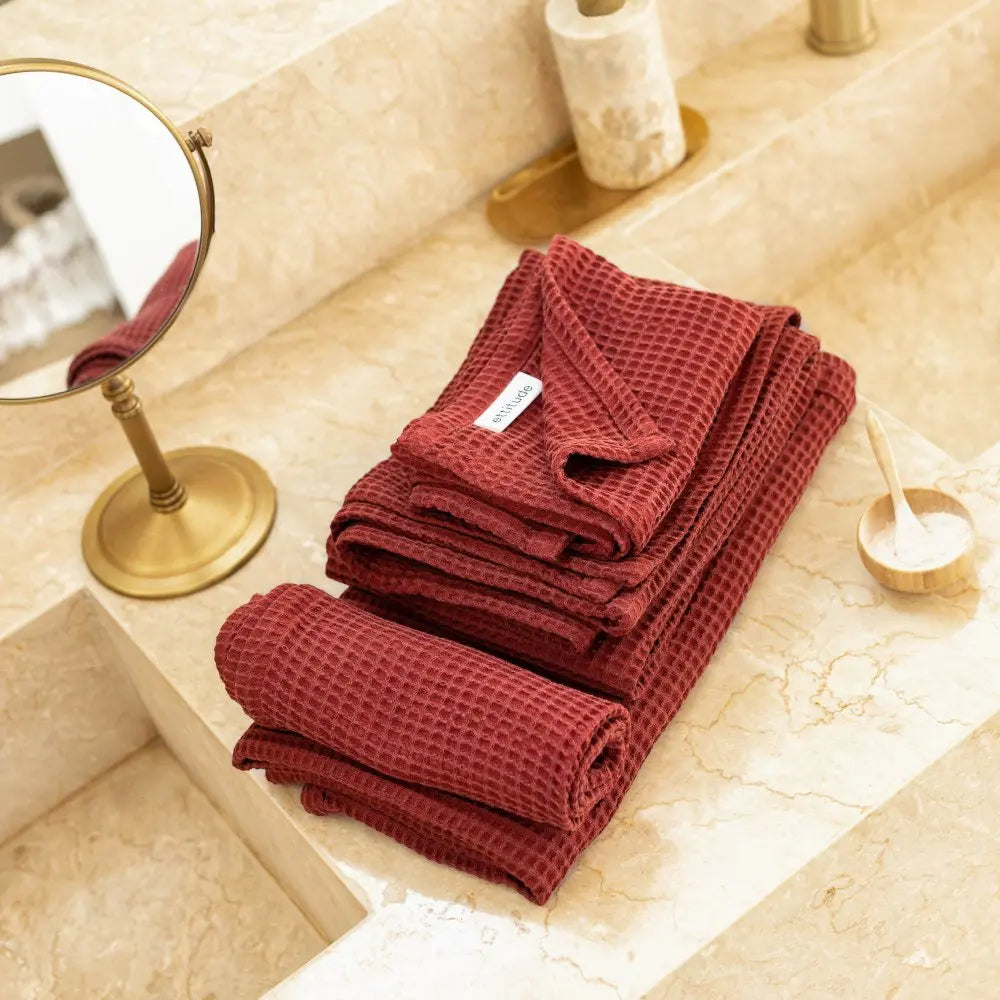 CleanBamboo® Waffle Towel Set