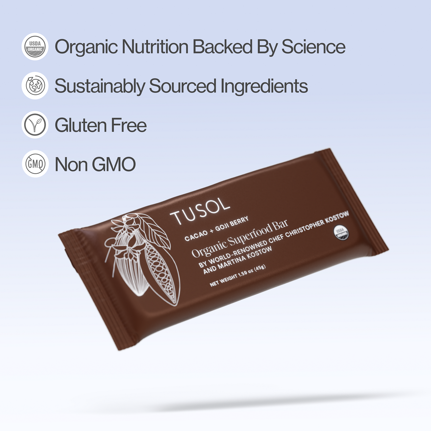 Organic Protein + Superfood Bars (24 Pack Assorted)