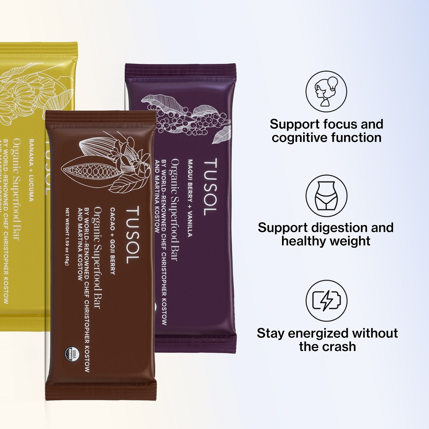 Organic Protein + Superfood Bars (24 Pack Assorted)