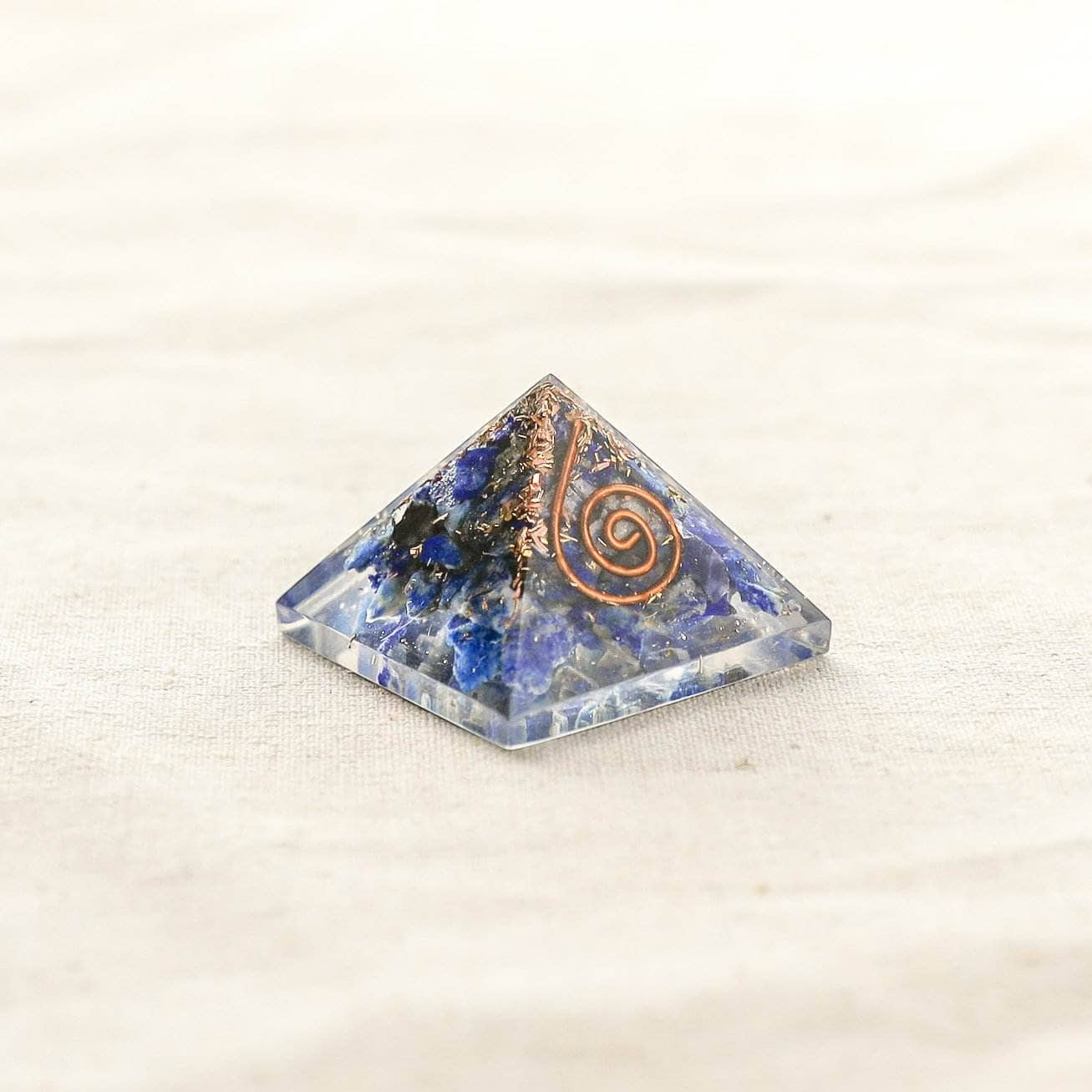 Mini Gemstone Orgone Pyramid