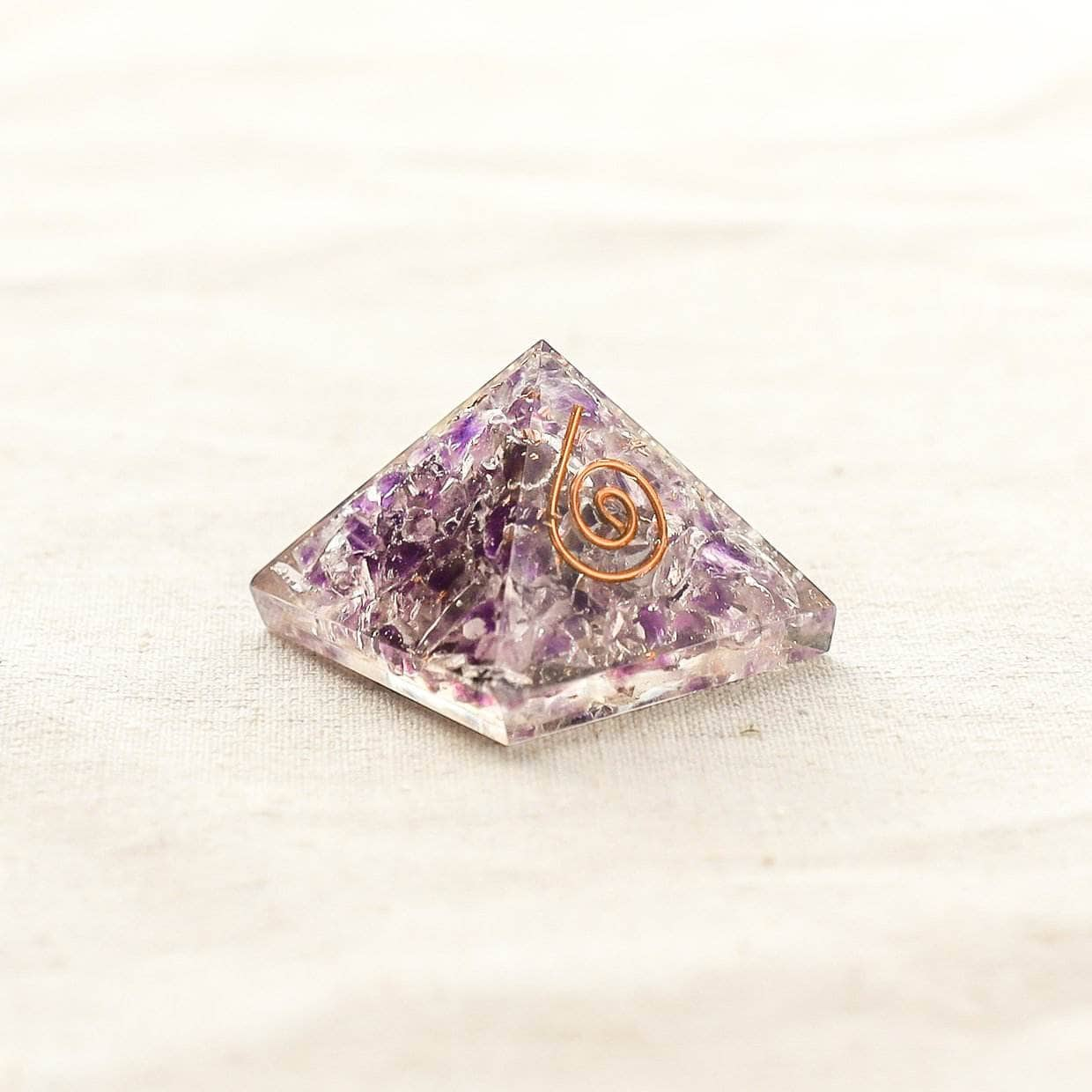 Mini Gemstone Orgone Pyramid