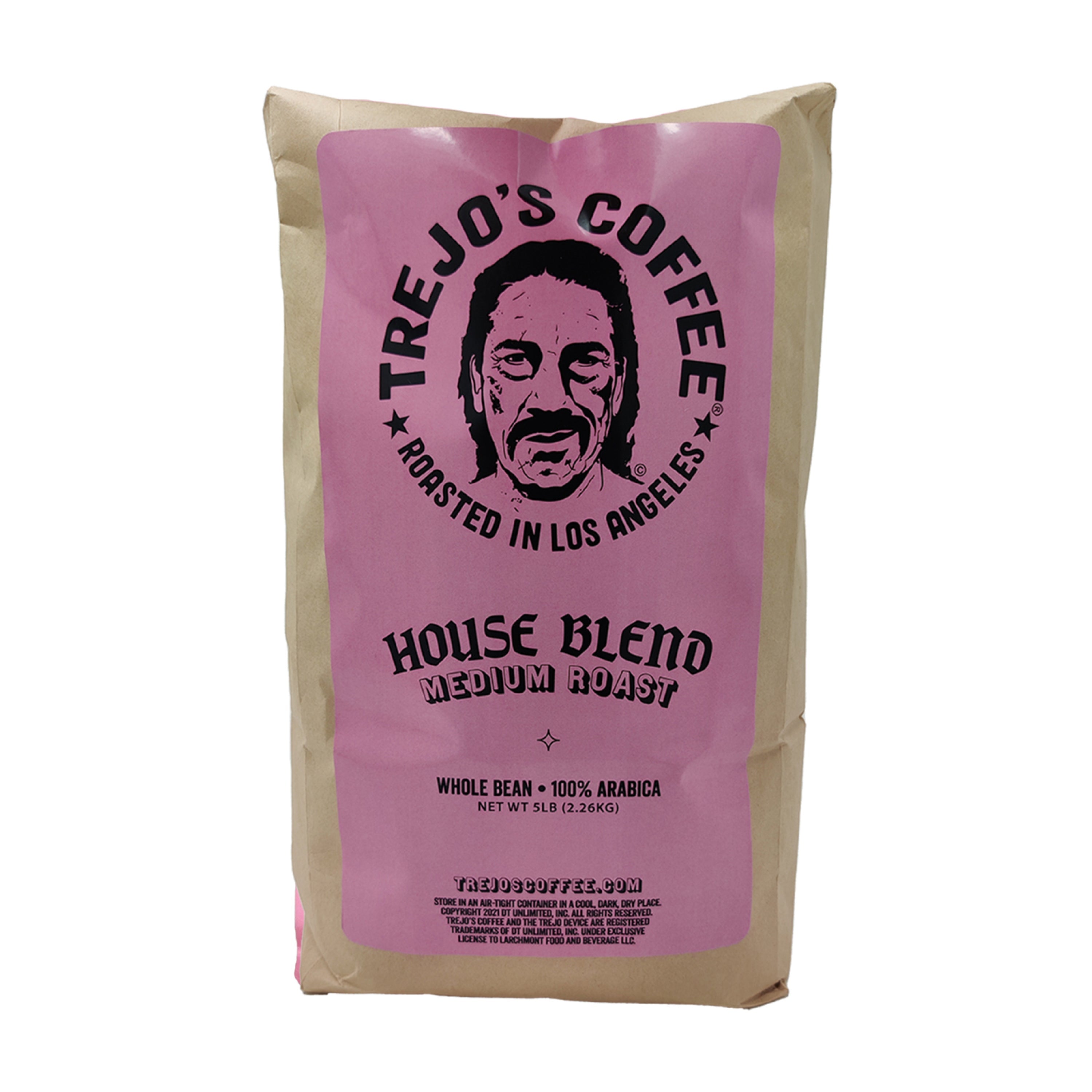 Trejo's House Blend Whole Bean Coffee - Medium Roast