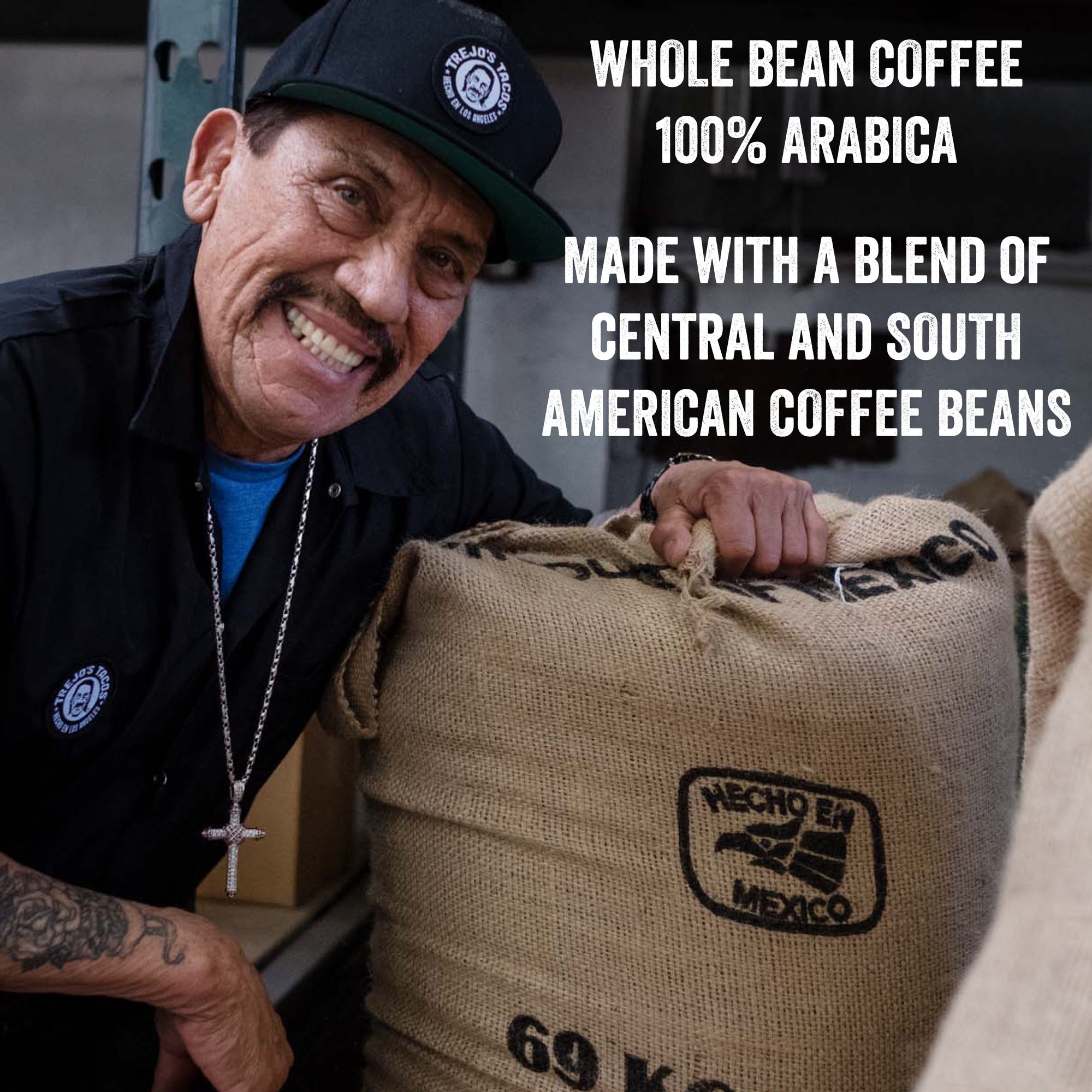 Trejo's House Blend Whole Bean Coffee - Medium Roast by Trejo's Tacos