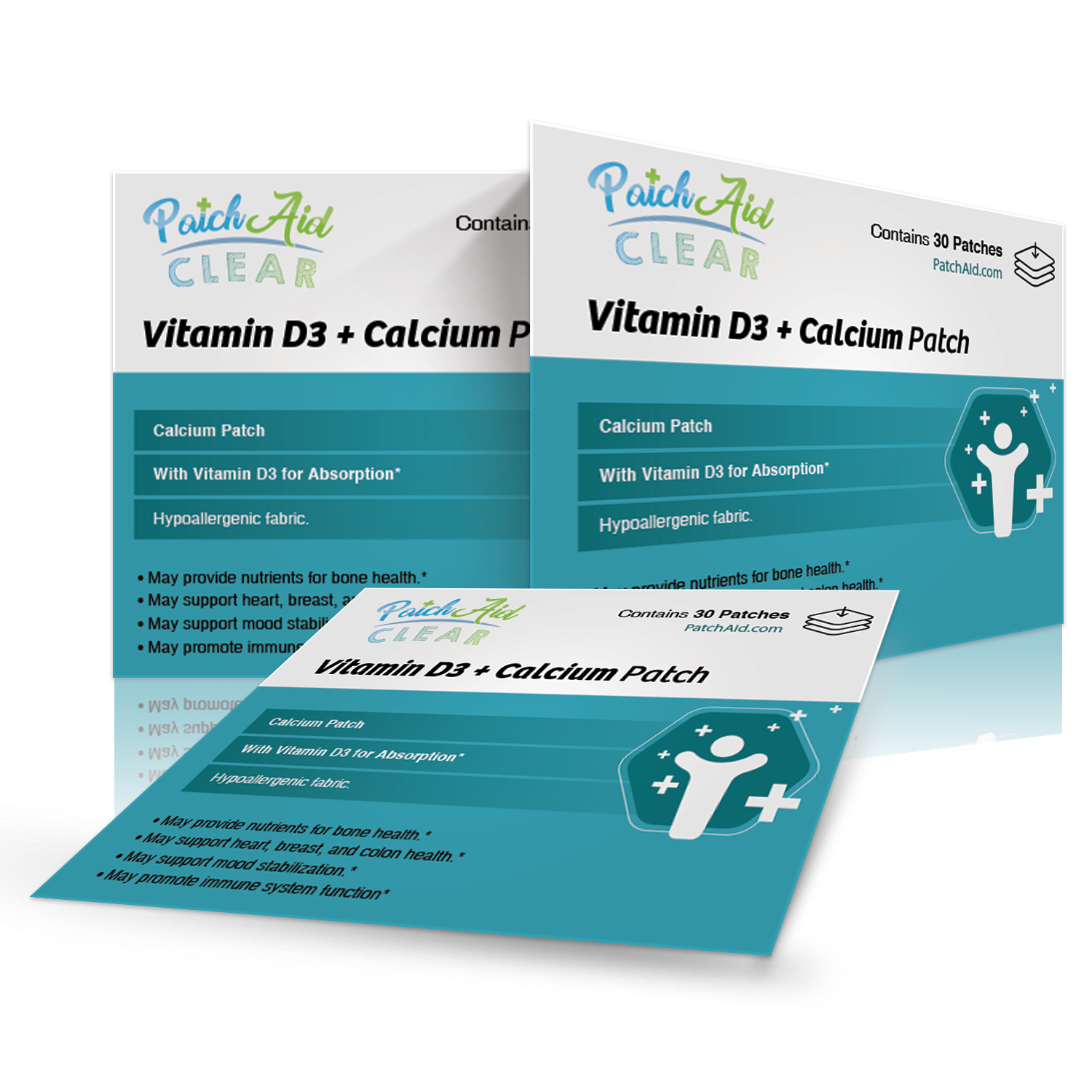 Vitamin D3/Calcium Vitamin Patch by PatchAid