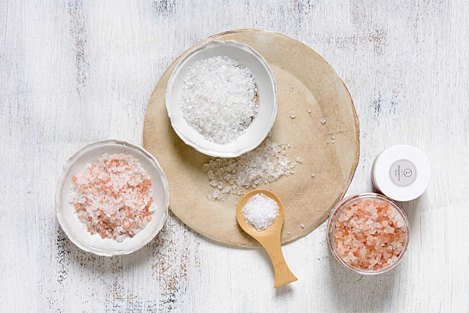 CBD Lavender Natural Bath Salt Soak with CBD. Made with Dead sea, Epsom and Himalayan salts