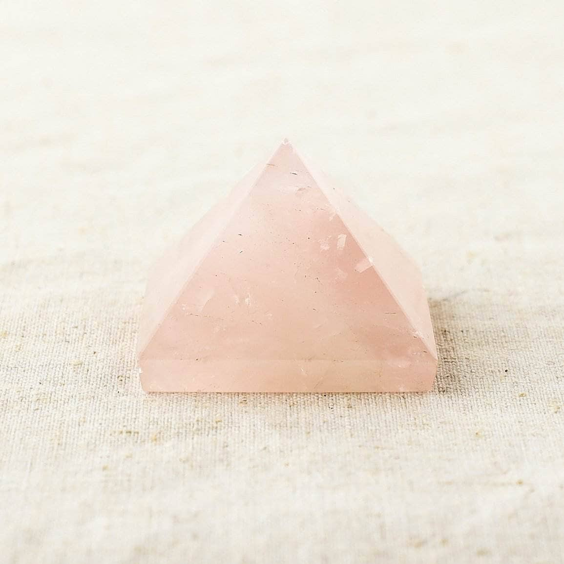 Rose Quartz Pyramid